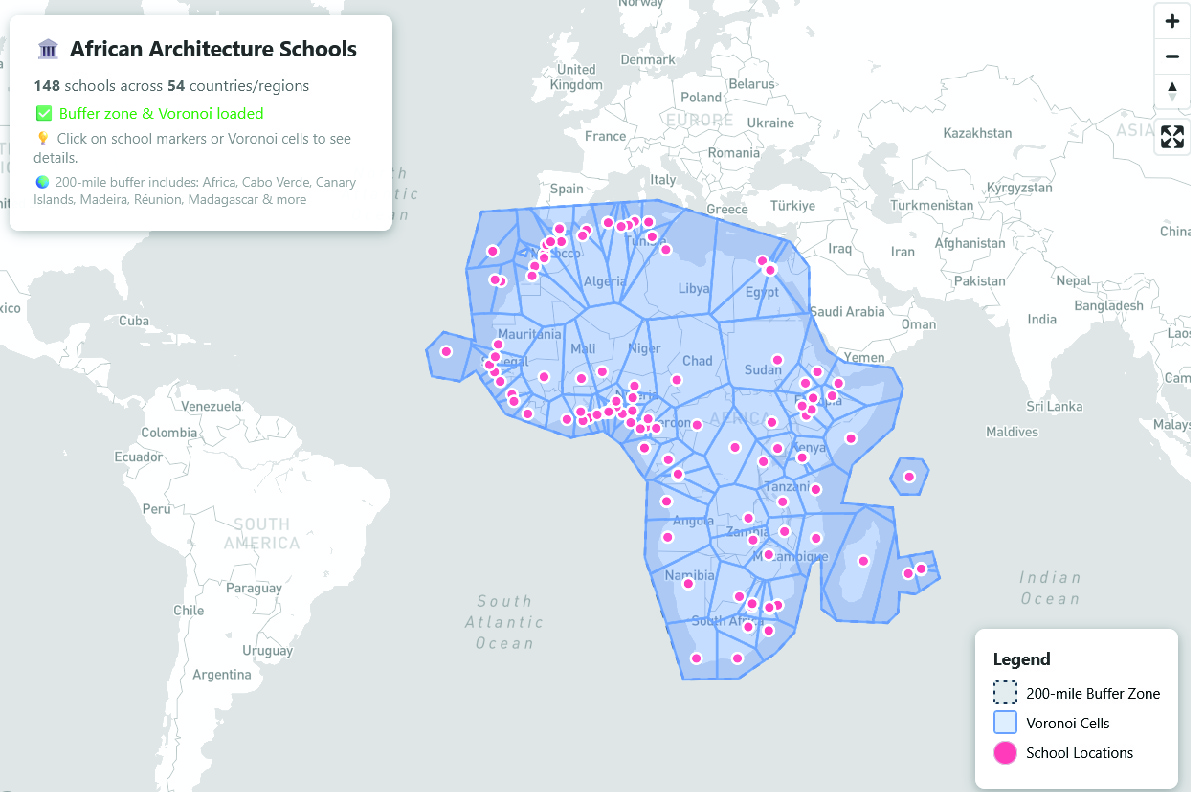 Architectural high schools of Africa